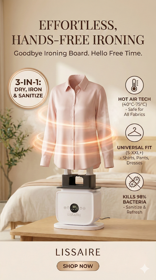 Lissaire Ironing and Drying Machine